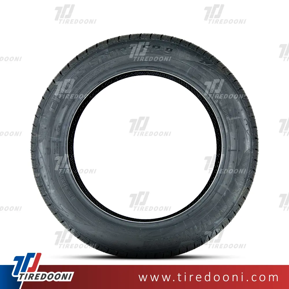 لاستیک خودرو نانکنگ سایز 215/60R16 مدل گل SP-9